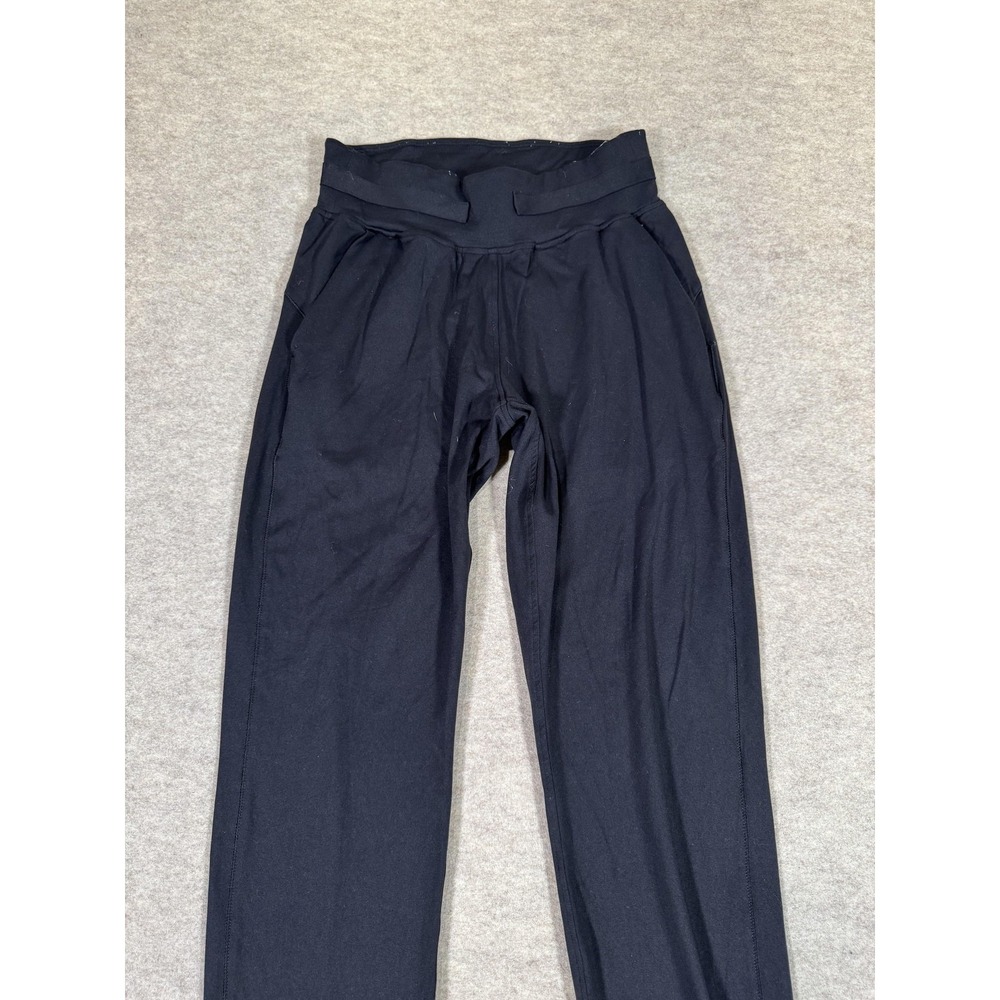 Lululemon Pants Mens 29 Black Woven Jogger Elastic Pockets Athletic Stretch - Picture 2 of 12
